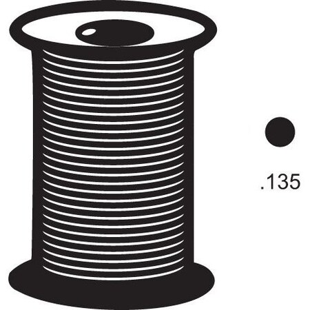 Strybuc .135 Solid Spine Foam Black 66-40